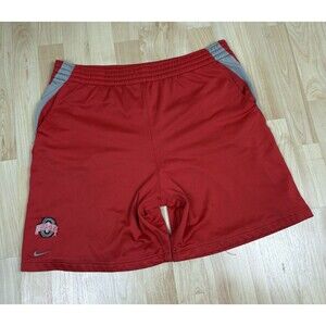 Vintage Y2K Nike Ohio State Team Shorts / Red / Size Small / Embroidered